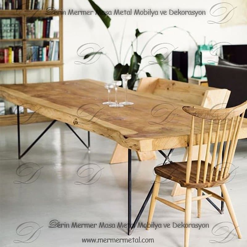 Klasik Ahşap Yemek Masası