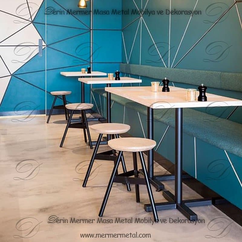 Ahşap Cafe Masaları