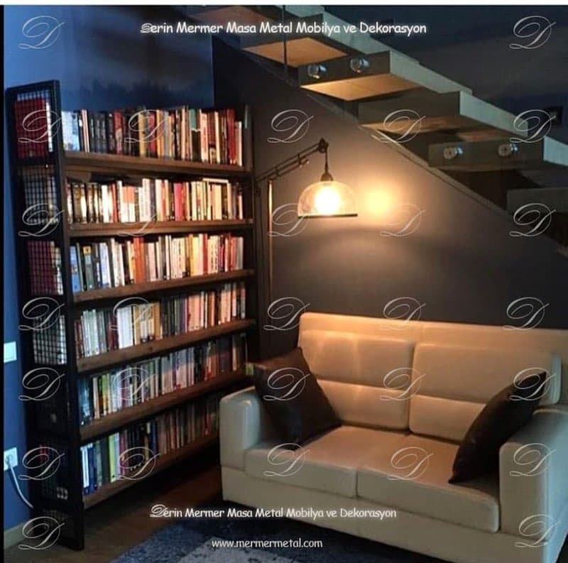 Metal Kitaplık