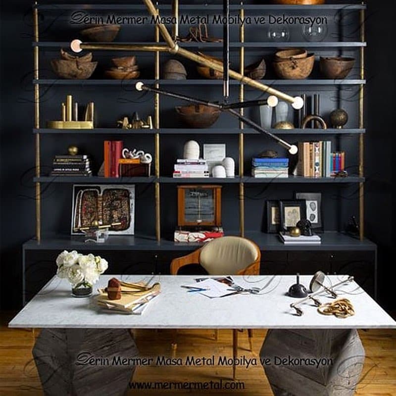 Mermer Çalışma Masası