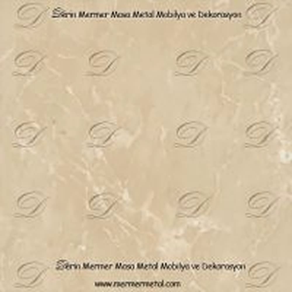 Gold Metal Ayaklı Mermer Yemek Masası