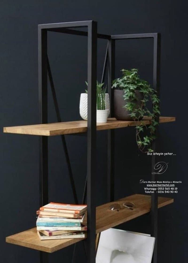Metal Kitaplık