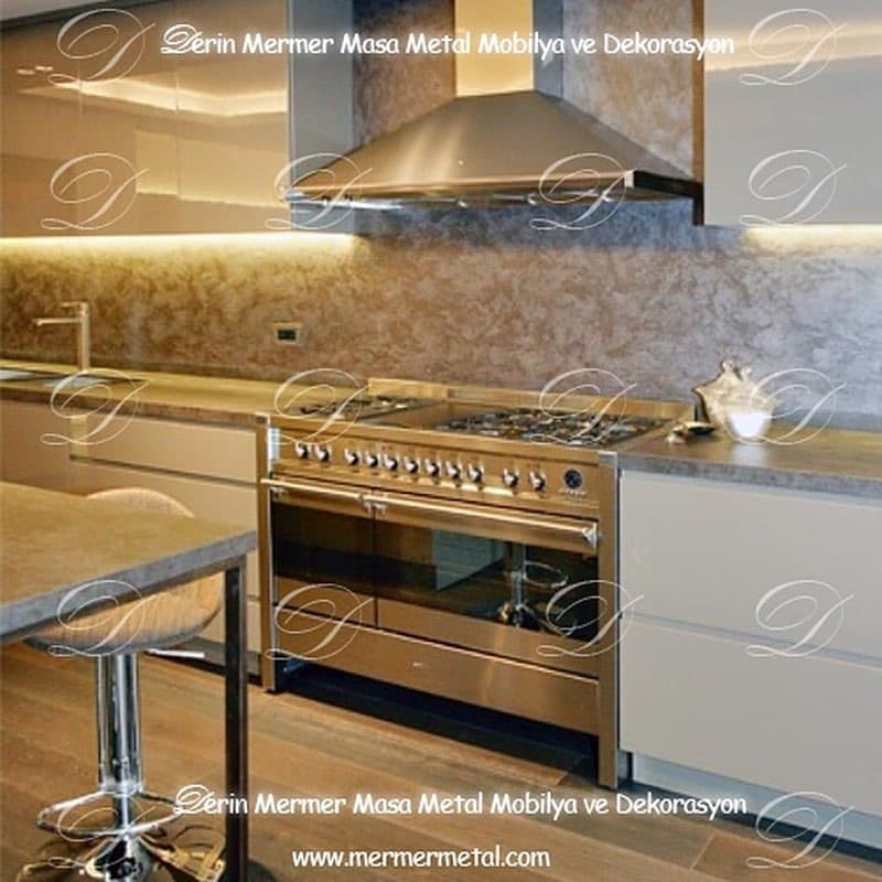 Mermer Mutfak Masası