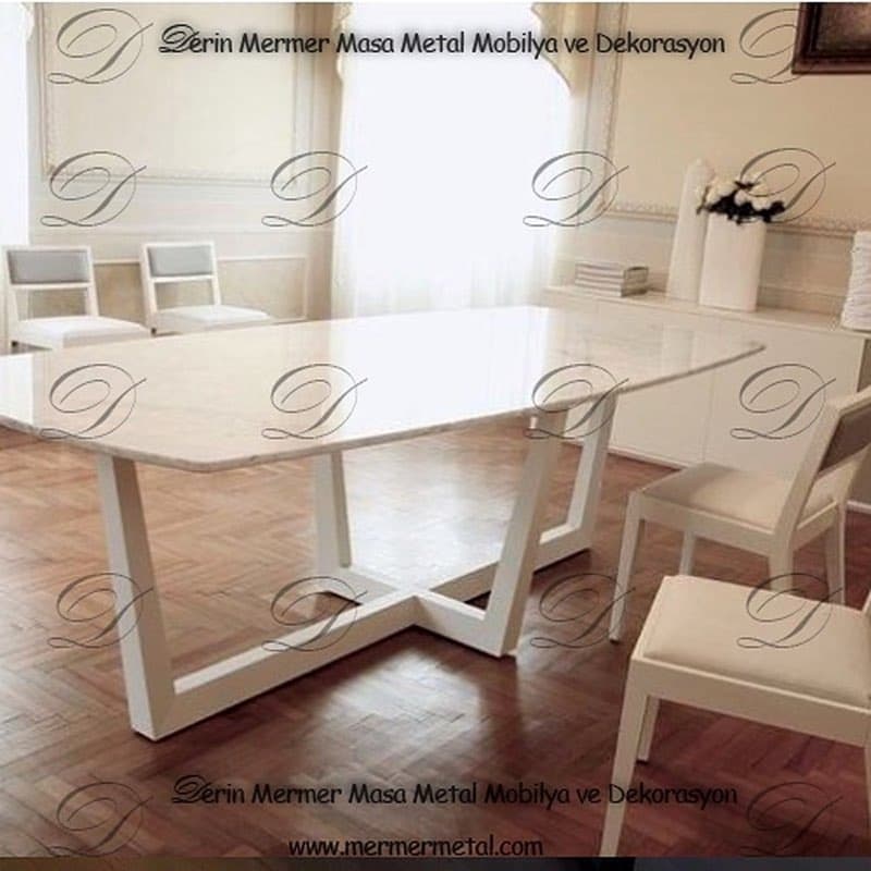 Mermer Yemek Masası Derin