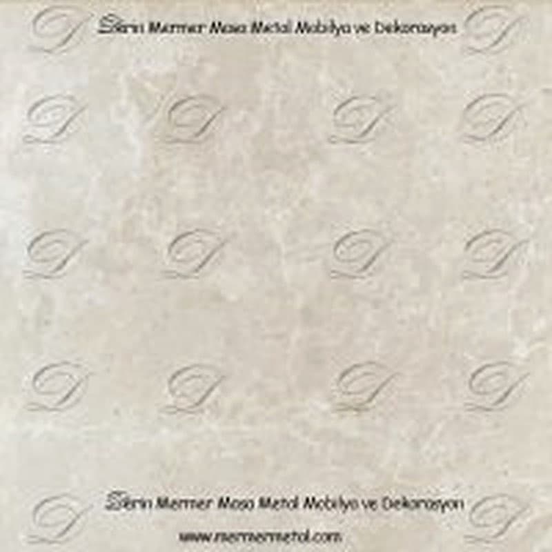 Beyaz İtalyan Carrara Mermer Eskitme Prinç Ayaklı V Model