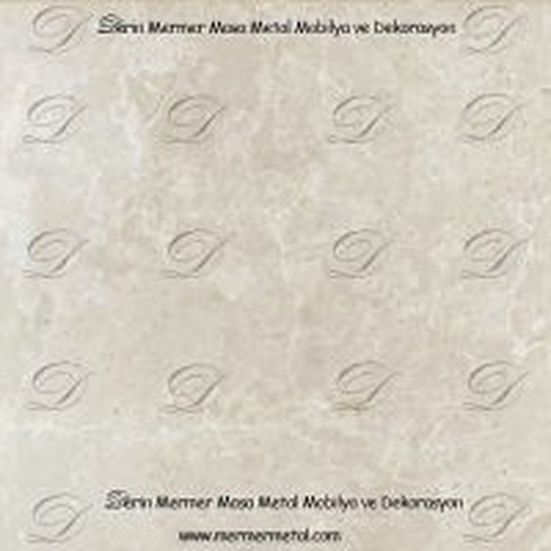 Beyaz İtalyan Carrara Mermer Eskitme Prinç Ayaklı V Model