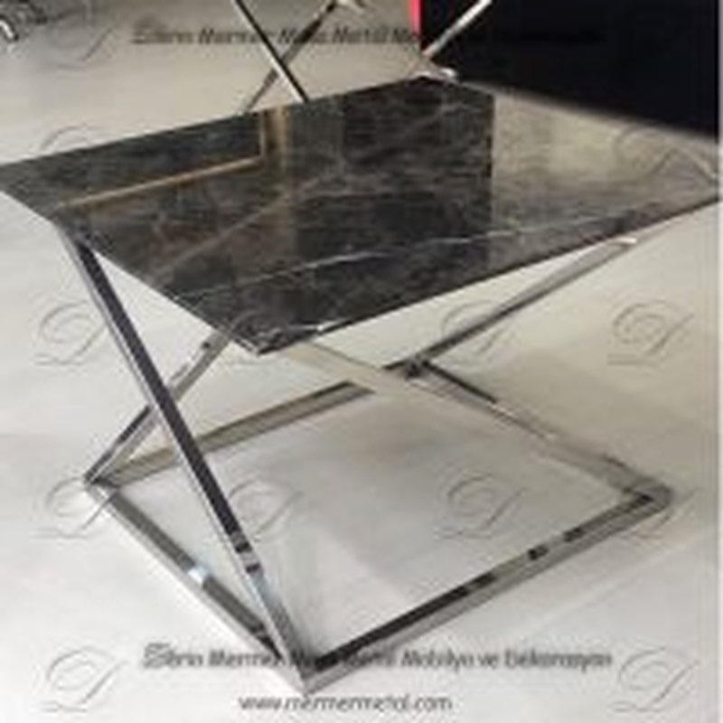 Eskitme Princ Ayaklı Orta Sehpa