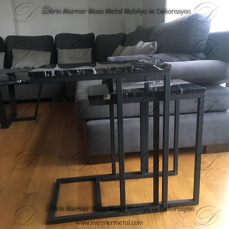 Mermer Zigon Sehpa
