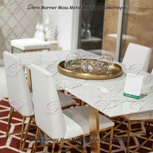 Modern By Derin Mermer Masa Metal Mobilya Ve Dekorasyon Modern Marble Homify